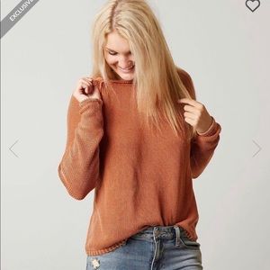 Gilded Intent Open Back Sweater